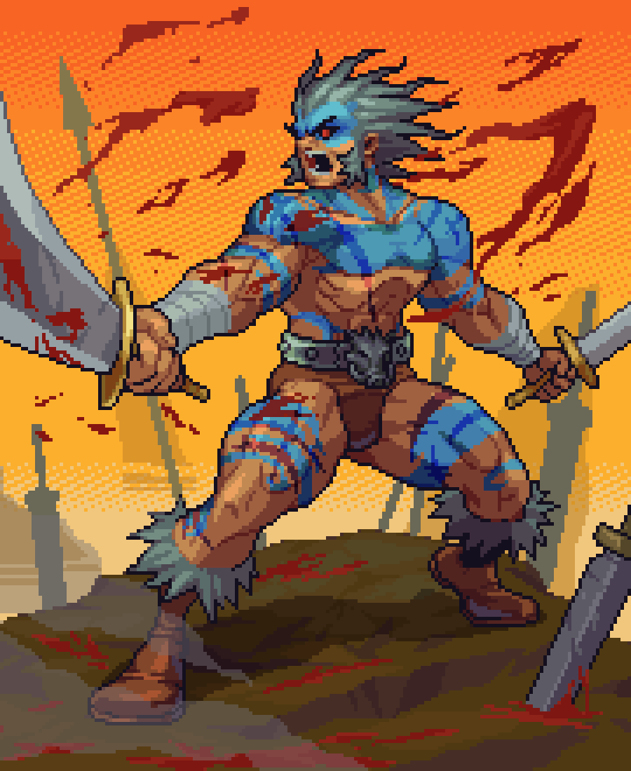 Fergus pixel art